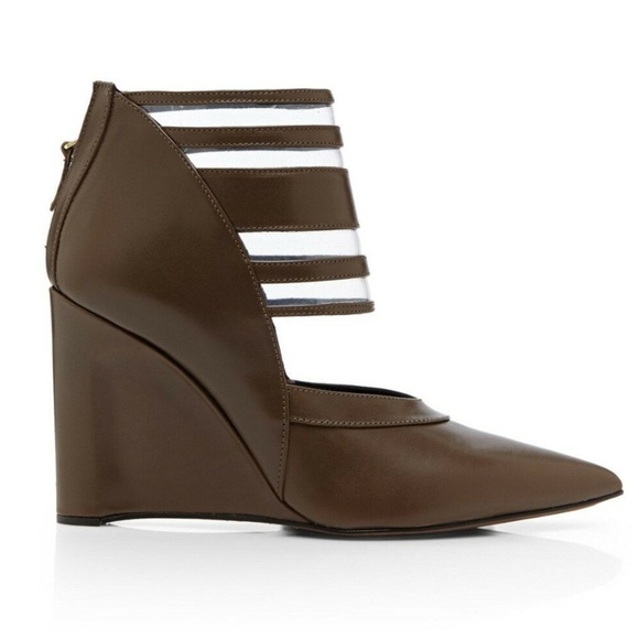 Derek Lam Meryl Pointed Toe Wedge Pump - Picture 2 of 10